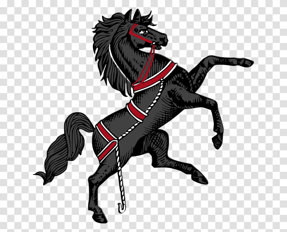 Pennsylvania Coat Of Arms American Paint Horse Rearing D L Howell, Person, Silhouette, Ninja, Rodeo Transparent Png