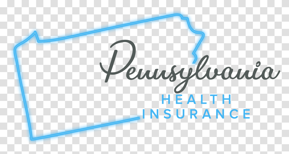 Pennsylvania Health Insurance State Outline V2 Calligraphy, White Board, Sport, Sports Transparent Png