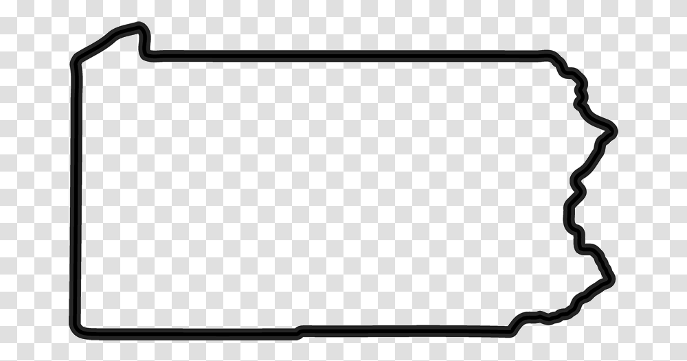 Pennsylvania Outline, Monitor, Screen, Electronics, Display Transparent Png