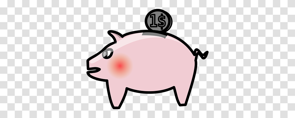 Penny Bank Finance, Animal, Piggy Bank, Mammal Transparent Png