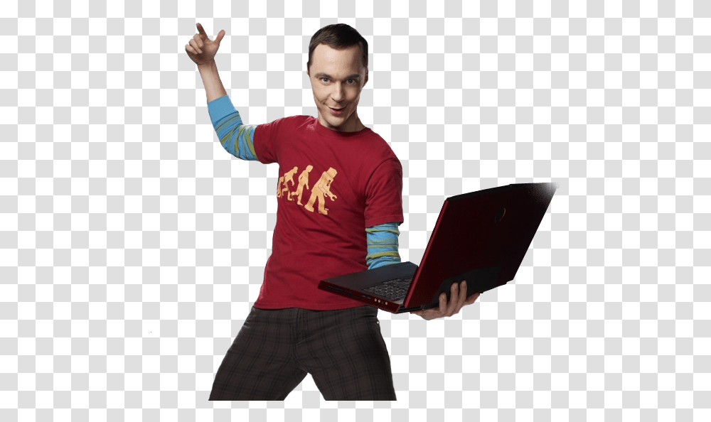 Penny Big Bang Theory Sheldon Cooper, Pc, Computer, Electronics, Person Transparent Png