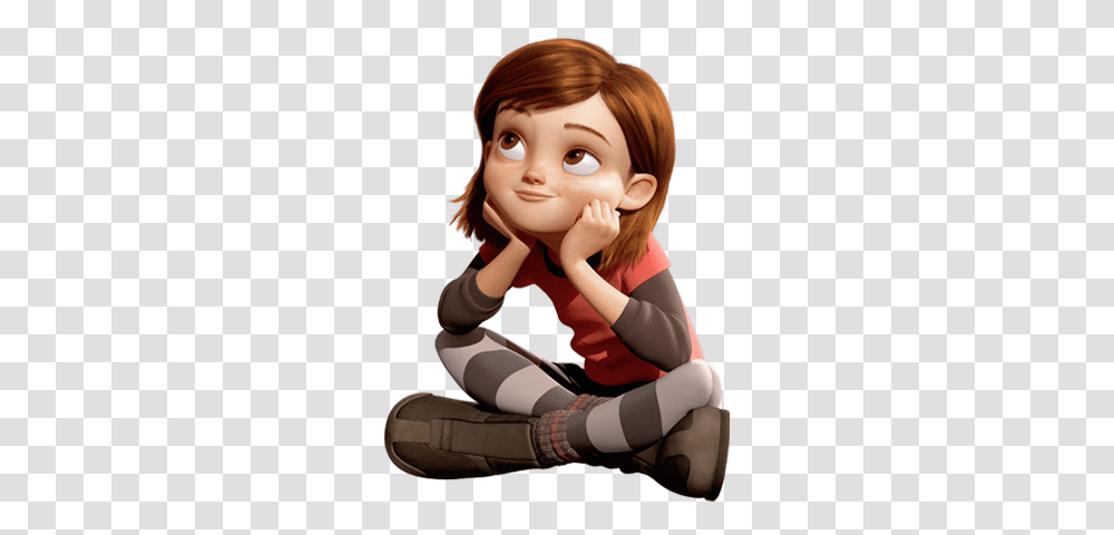 Penny Bolt Wiki Fandom Characters With Short Brown Hair, Doll, Toy, Person, Human Transparent Png