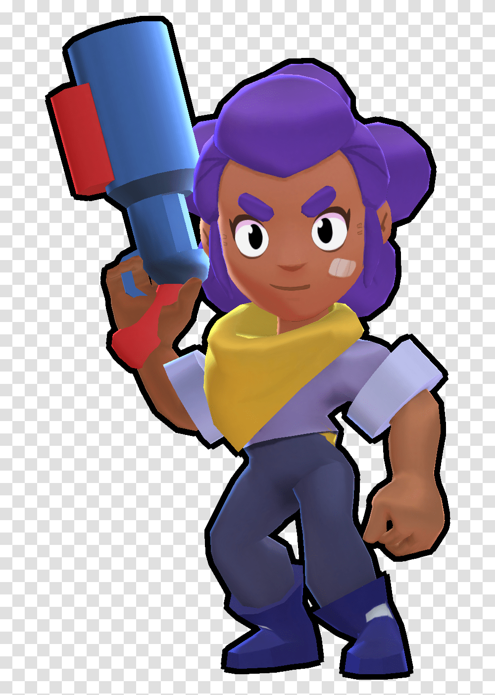 Penny Clipart Image Shelly Skin Default Brawl Brawl Stars Shelly, Person, Photography, People, Portrait Transparent Png