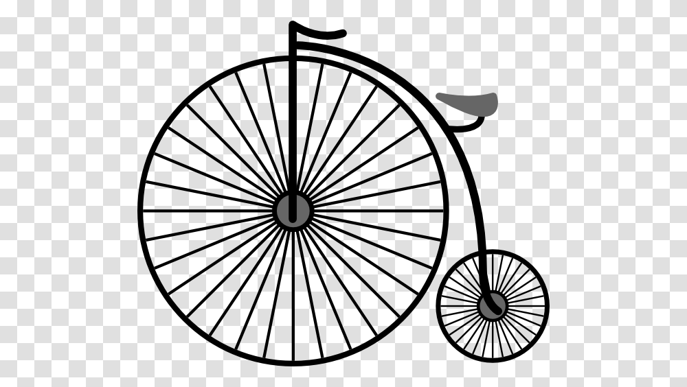 Penny Farthing Bicycle Clip Art, Wheel, Machine, Spoke, Transportation Transparent Png