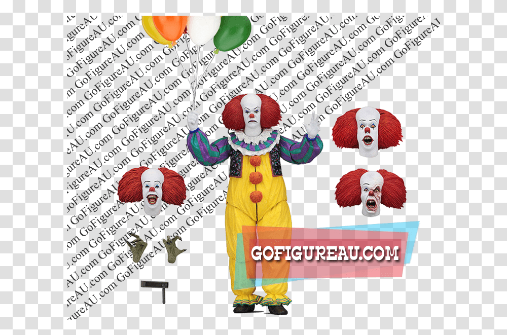 Pennywise 1990 It Illustration, Performer, Person, Clown, Crowd Transparent Png