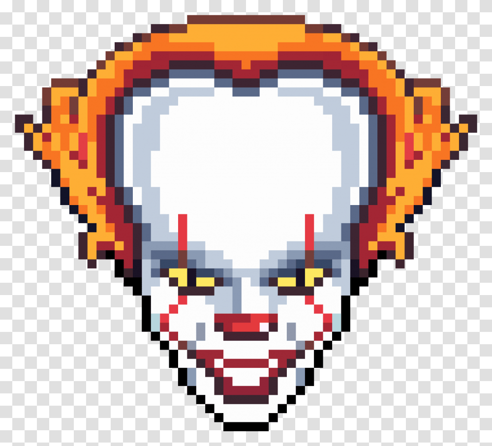 Pennywise By Mrstoff Pixel Art Pennywise, Label, Text, Rug, Graphics Transparent Png