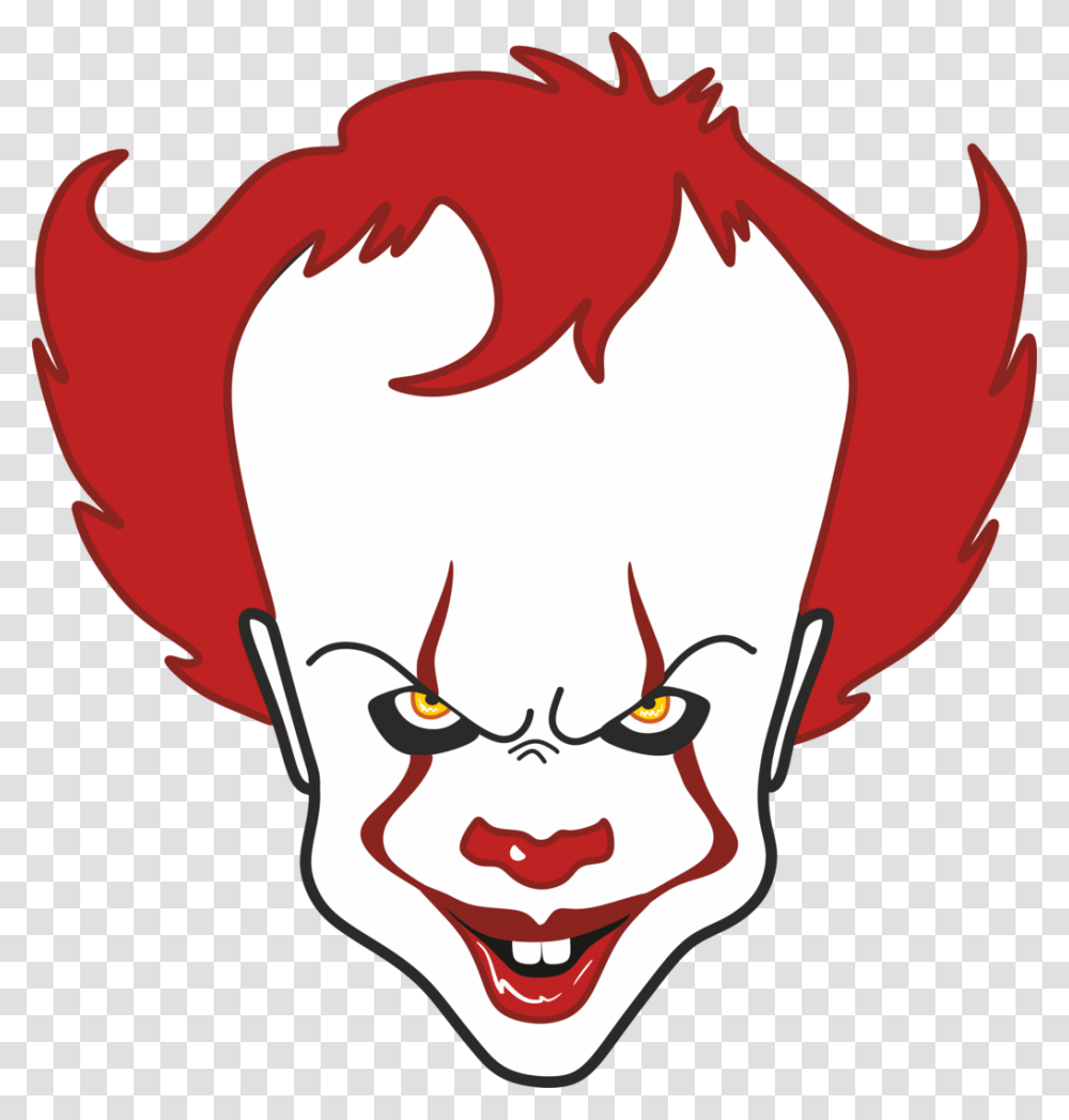 Pennywise Clipart, Face, Head, Performer Transparent Png