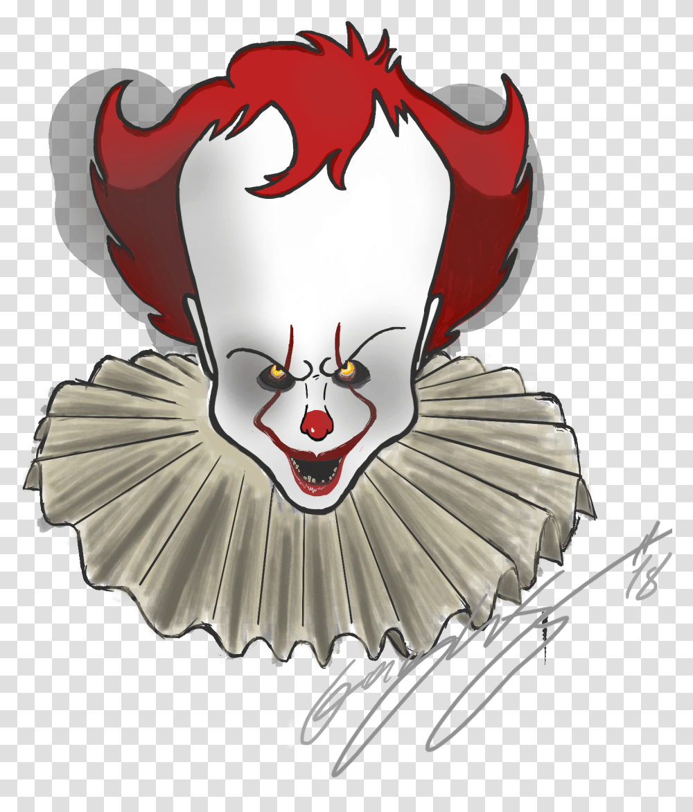 Pennywise Clown 1 Illustration, Sweets, Flower, Plant Transparent Png