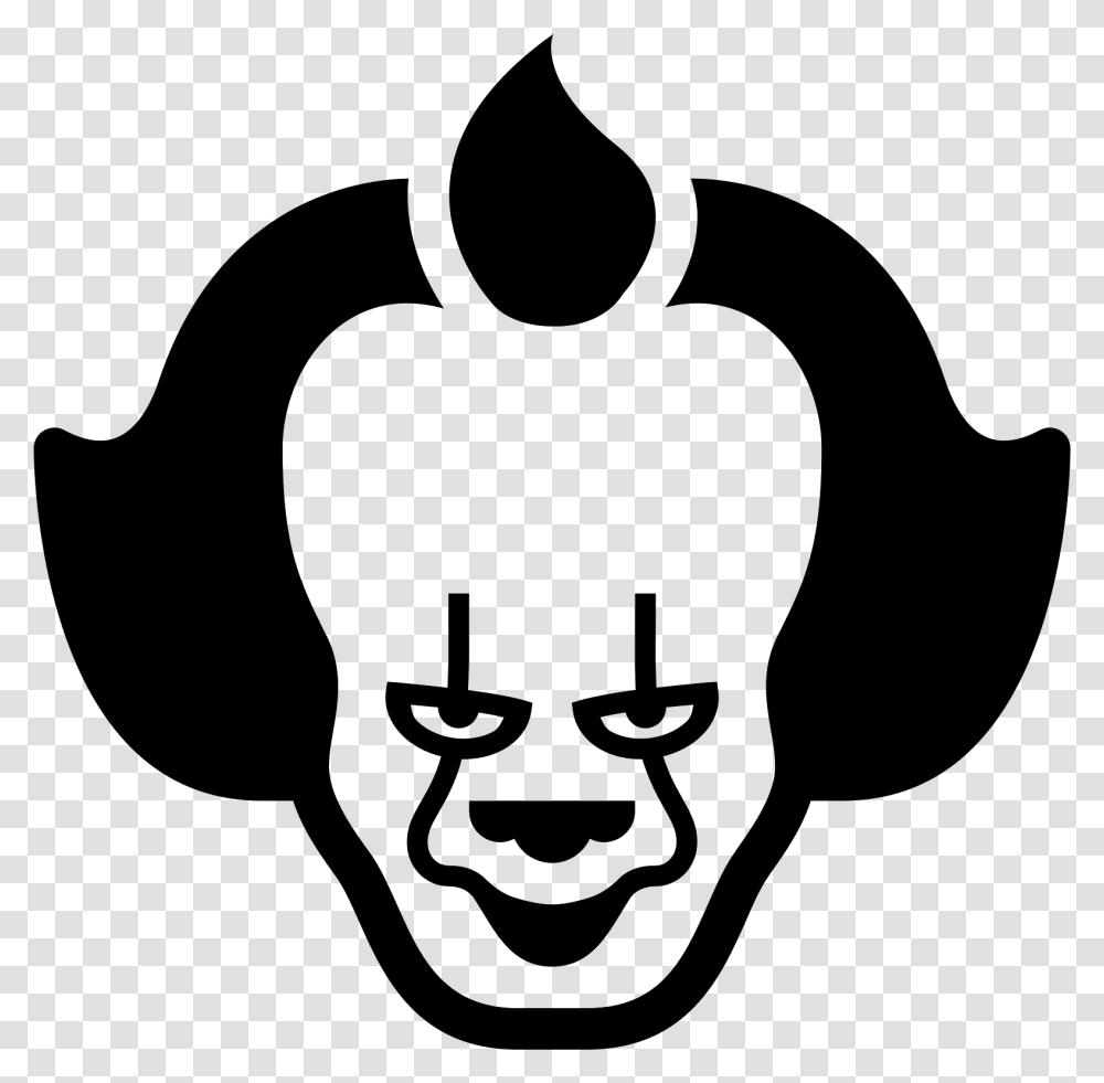 Pennywise Face Pennywise Icon, Gray, World Of Warcraft Transparent Png