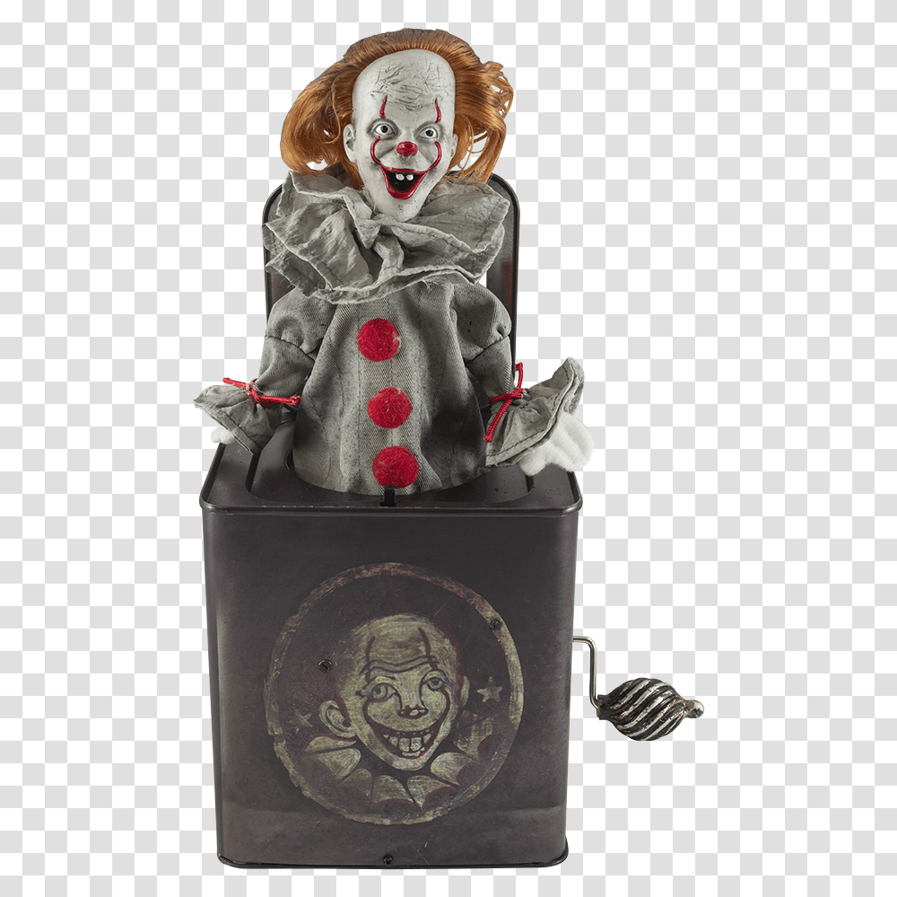 Pennywise Jack In The Box, Figurine, Sweets, Wedding Cake Transparent Png