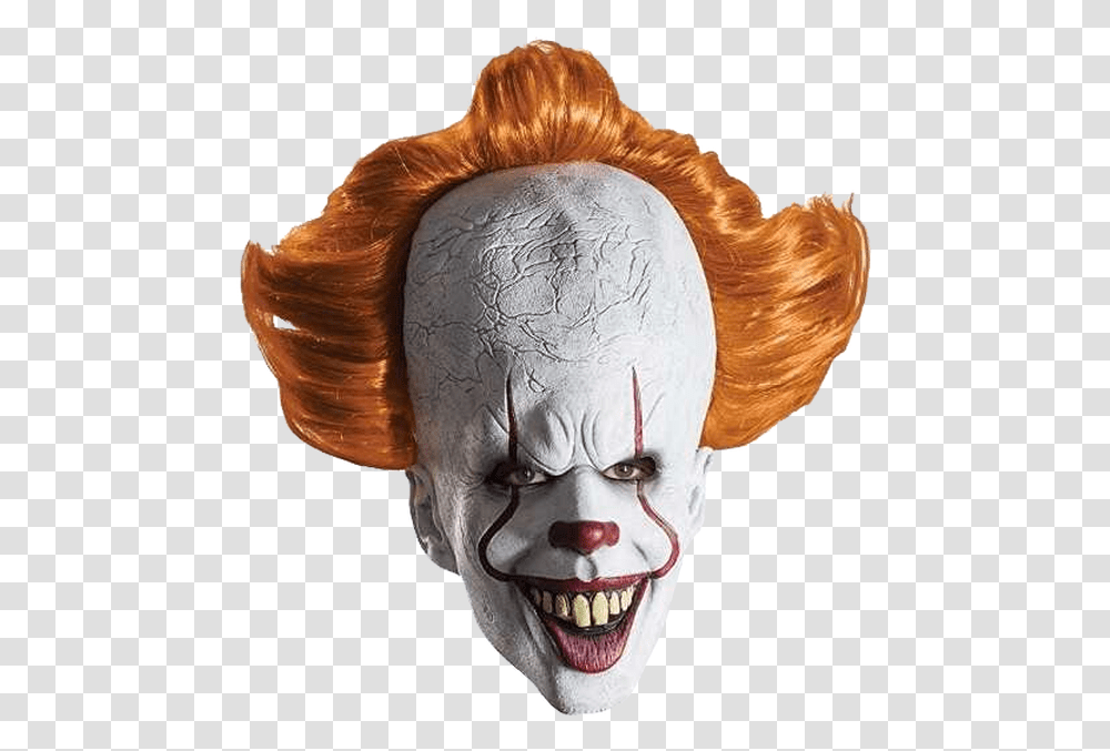 Pennywise Mask, Head, Hair, Person, Human Transparent Png