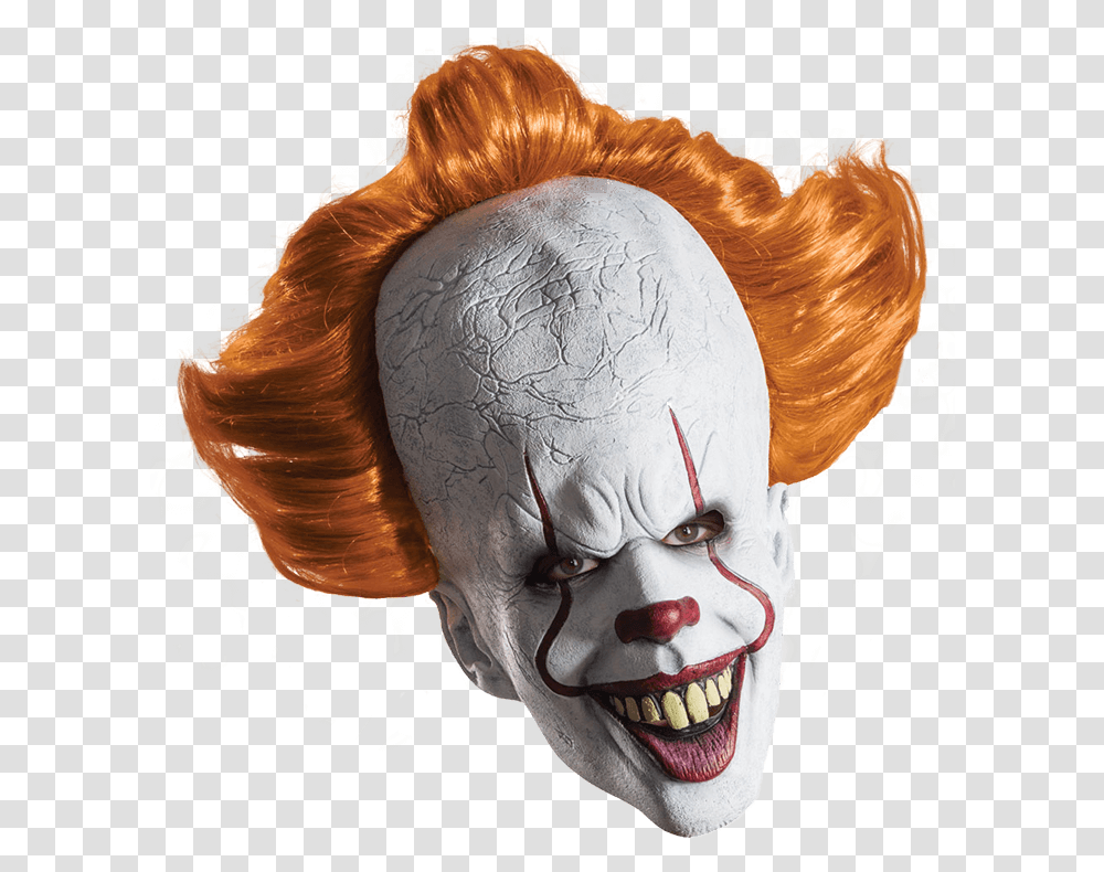Pennywise Mask, Performer, Person, Human, Head Transparent Png