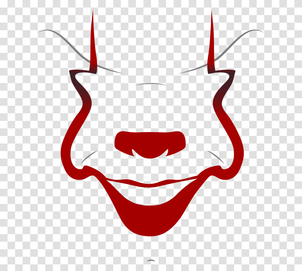 Pennywise Mask Texture, Label, Mouth, Lip, Dynamite Transparent Png