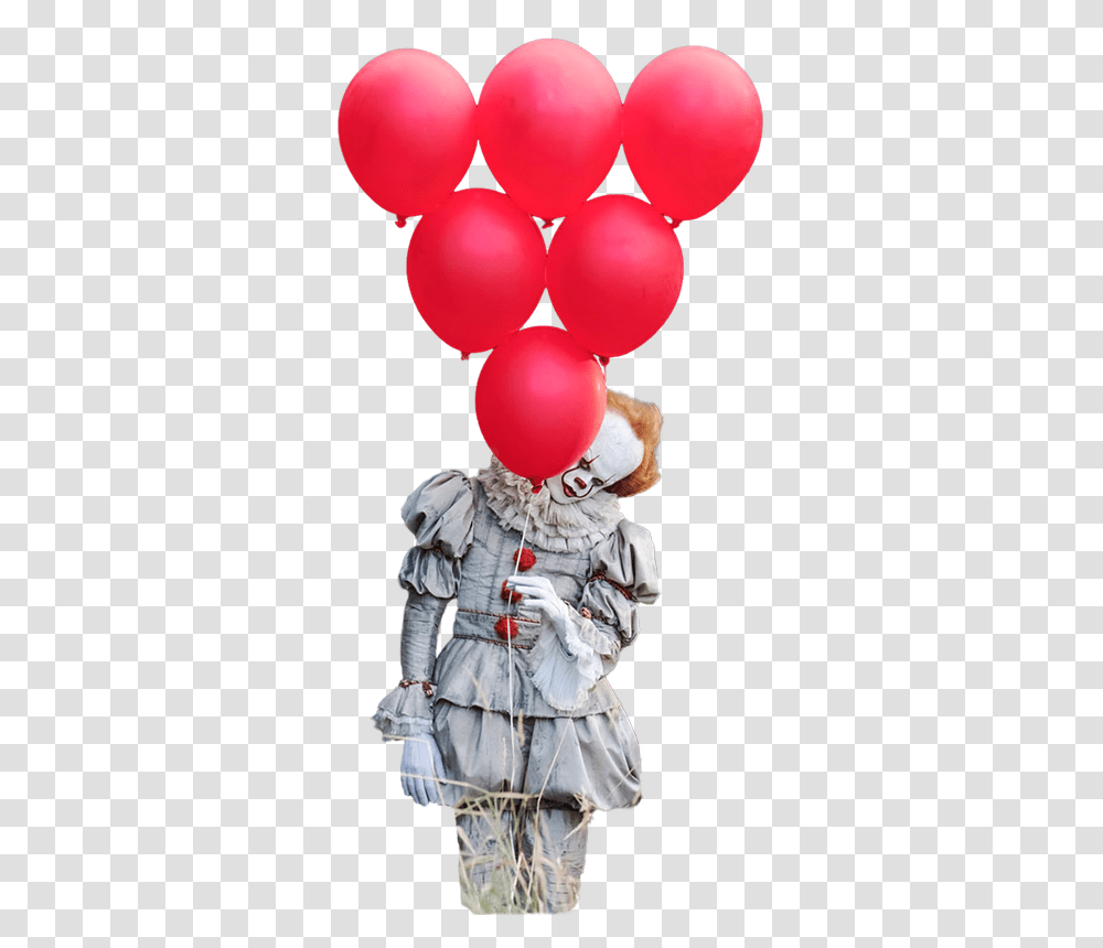 Pennywise Red Balloon, Person, People, Costume, Performer Transparent Png