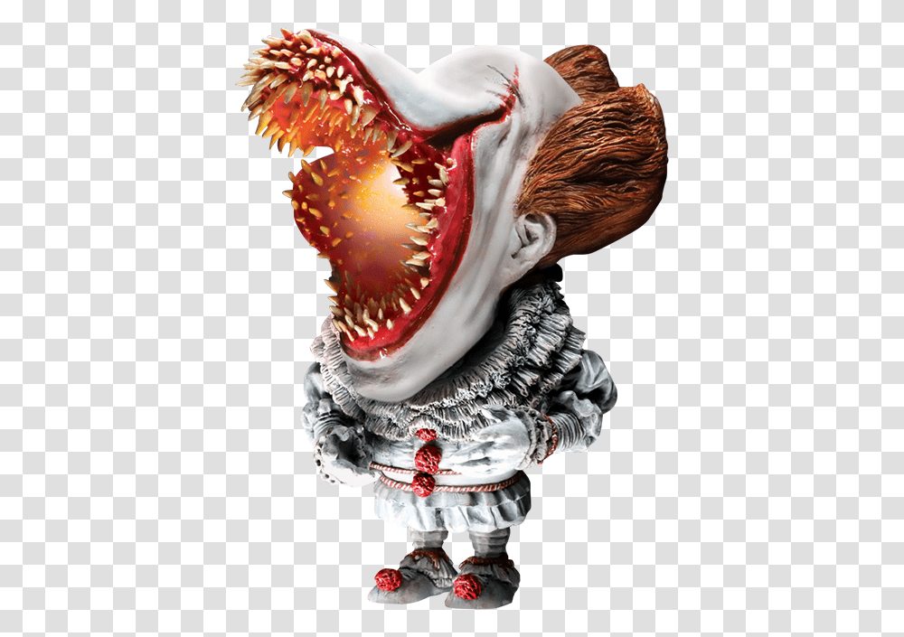 Pennywise Scary With Light Soft Vinyl Pennywise Scary, Person, Ornament, Fractal, Pattern Transparent Png