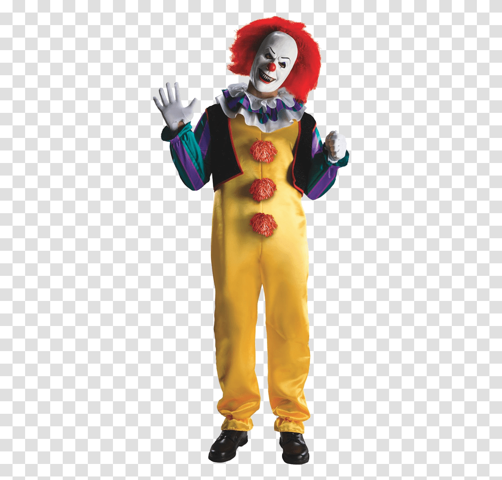 Pennywise The Clown Clown Costume, Cape, Person, Face Transparent Png