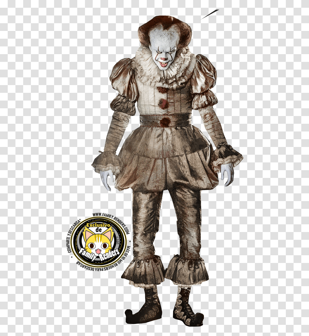 Pennywise The Clown Full Body, Person, Human, Astronaut Transparent Png