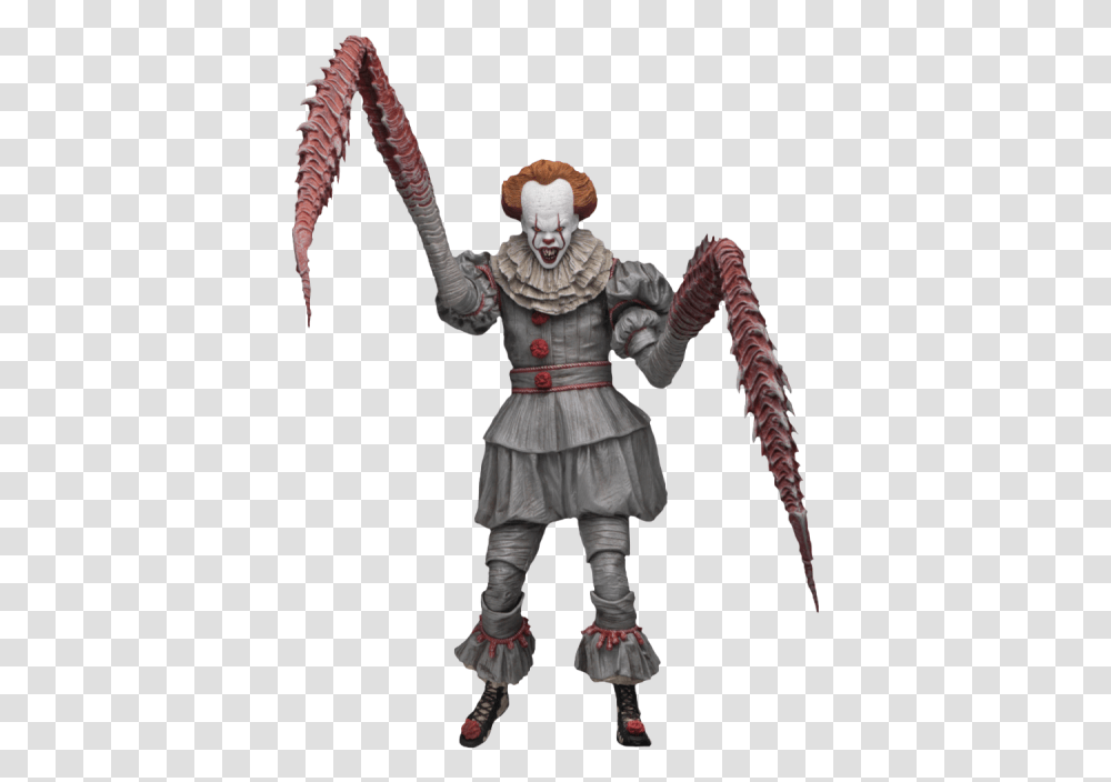 Pennywise Ultimate Neca, Person, Human, Armor, Portrait Transparent Png