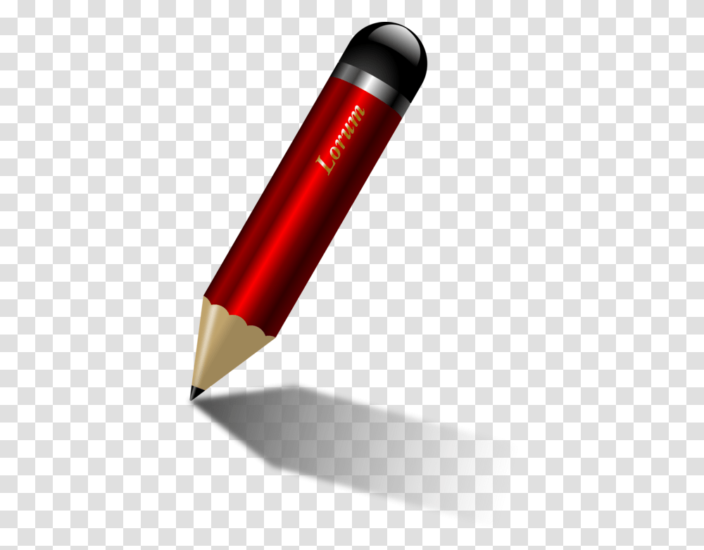 Penoffice Suppliespencil Red Pencil Transparent Png