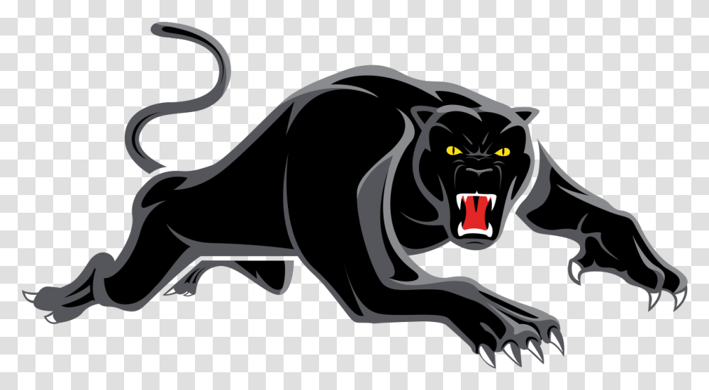 Penrith Panthers Logo Penrith Panthers Logo 2019, Mammal, Animal, Wildlife, Leopard Transparent Png