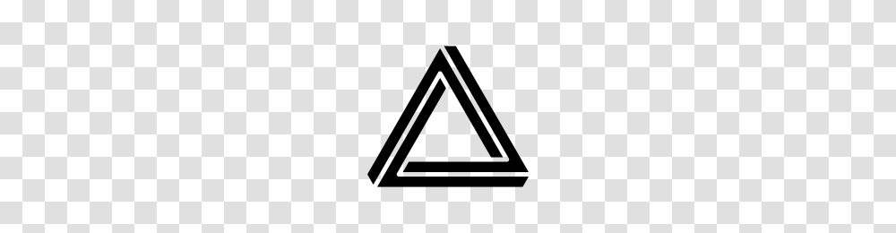 Penrose Triangle Icons Noun Project, Gray, World Of Warcraft Transparent Png