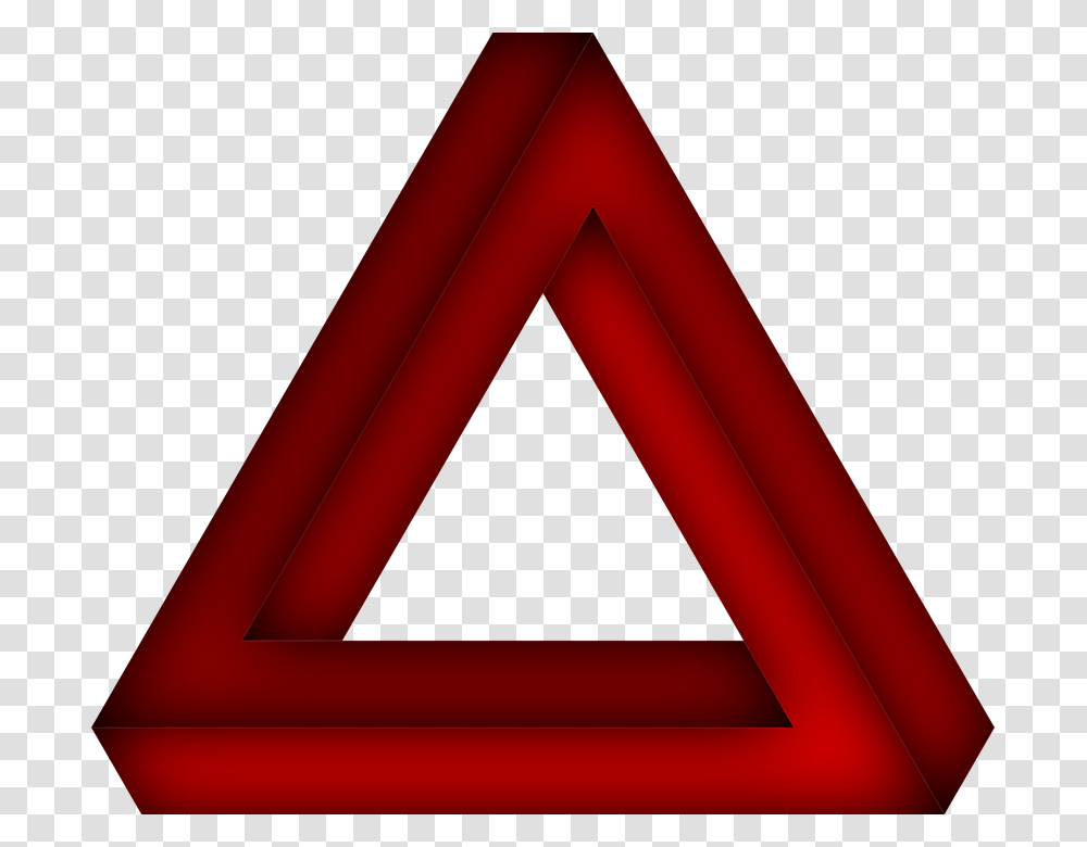 Penrose Triangle The Impossible Triangle Treugolnik Penrouza Transparent Png