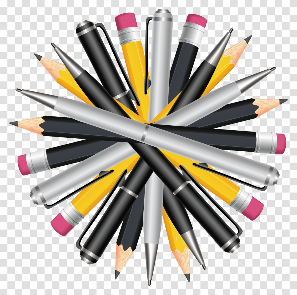 Pens And Pencils Clipart Pens And Pencils, Marker Transparent Png