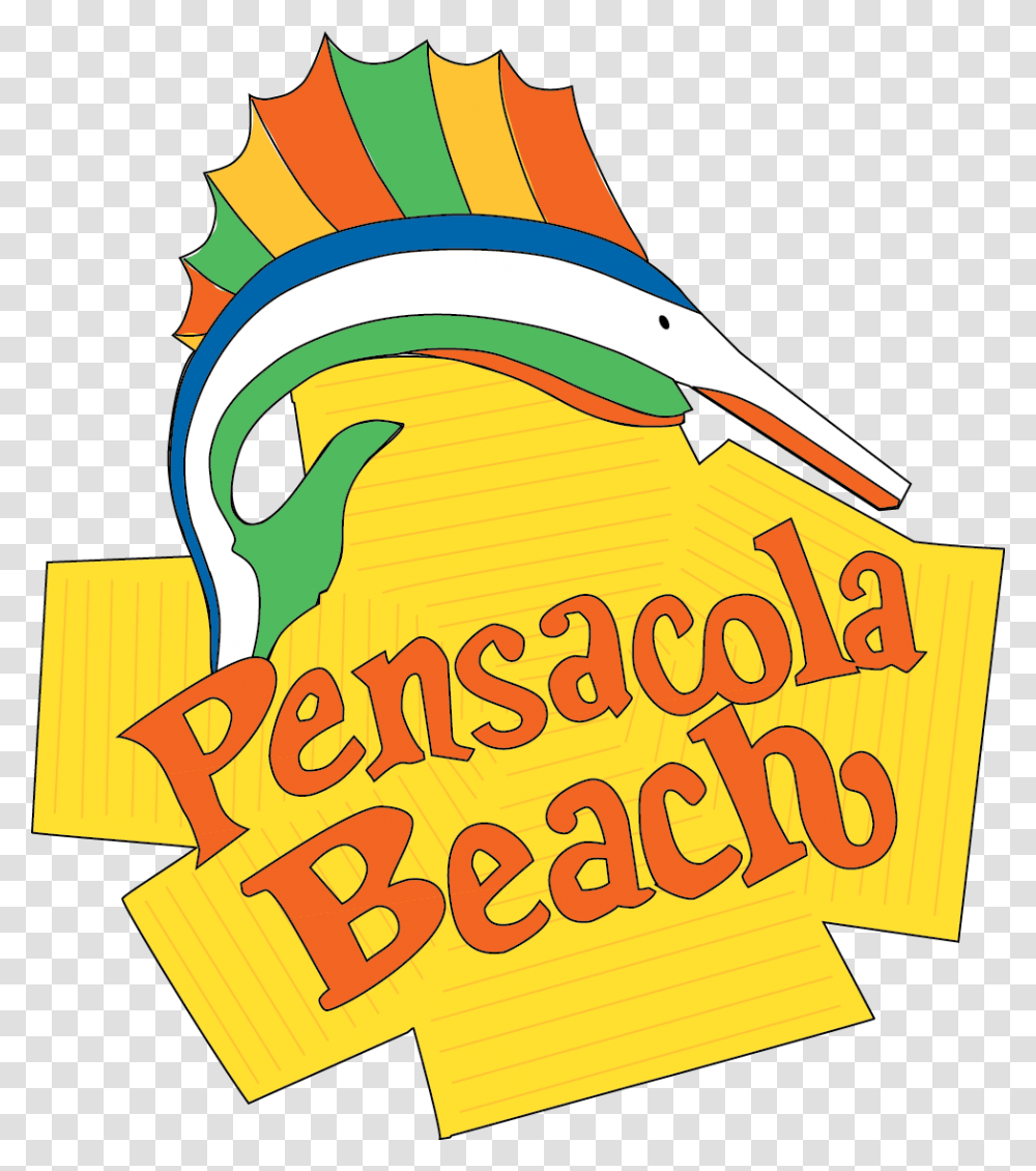 Pensacola Beach Sign Jpeg, Advertisement, Poster, Plant Transparent Png