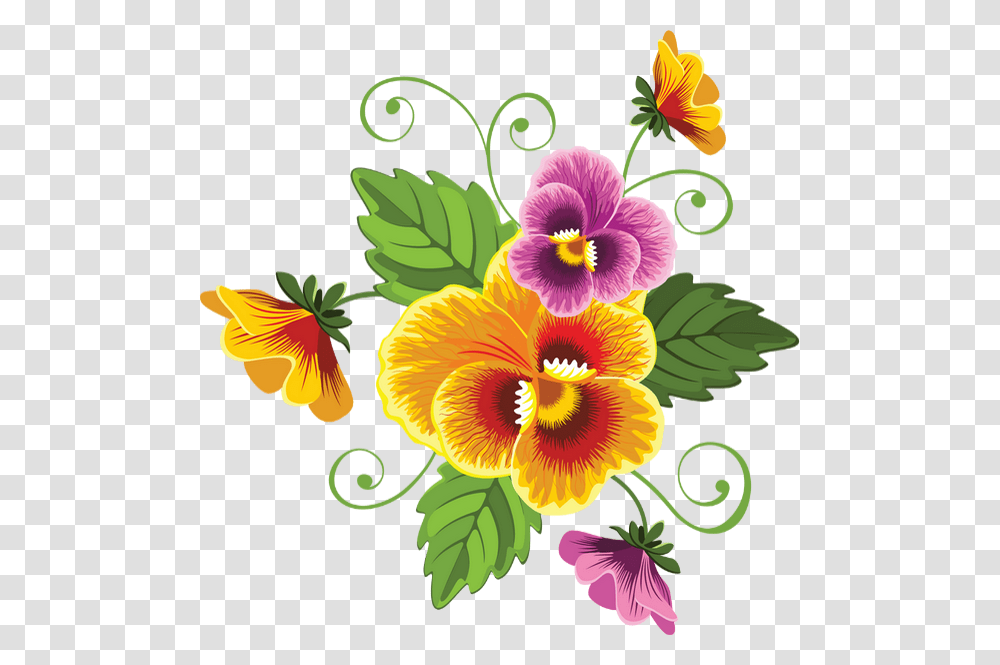 Penses Tube Fleur Dessin Flower Drawing Flores Vintage Jade, Floral Design, Pattern Transparent Png