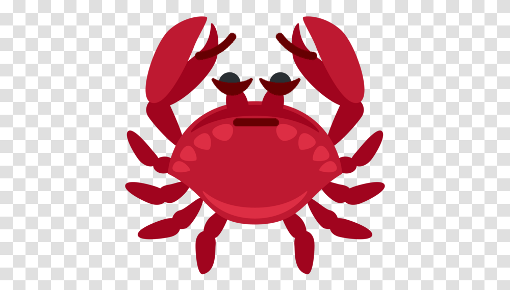 Pensivecrab Discord Emoji Discord Crab Emoji, Seafood, Sea Life, Animal Transparent Png