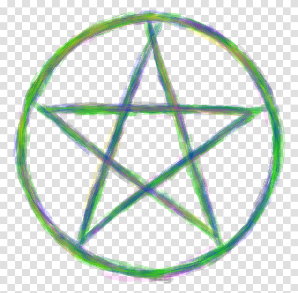 Pentacle Clipart Pentagram, Star Symbol, Lighting Transparent Png