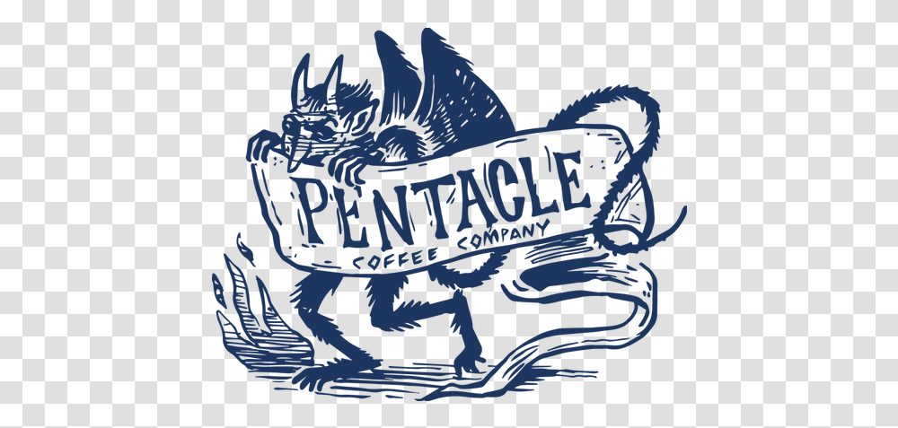 Pentacle Coffee Company Pentacle San Francisco, Text, Symbol, Logo, Trademark Transparent Png
