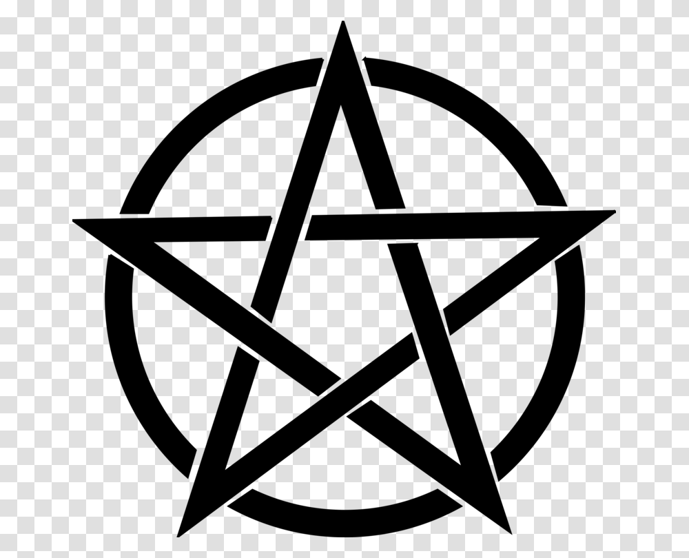 Pentacle Pentagram Wicca Symbol Magic, Gray, World Of Warcraft Transparent Png