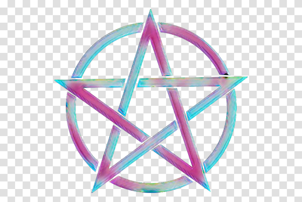 Pentacle Witch Pagan Symbol Star Pentagram Sticker Free, Star Symbol, Emblem Transparent Png