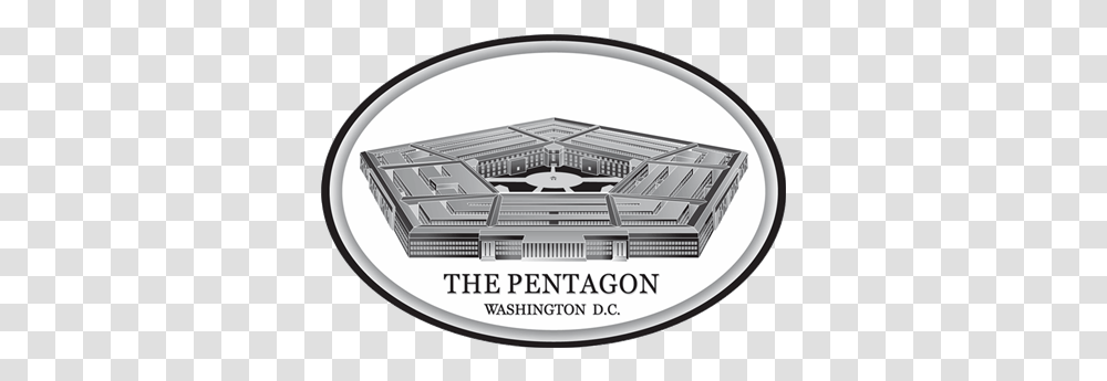 Pentagon Logo Pentagon Washington Dc Logo, Coin, Money, Nickel, Fisheye Transparent Png