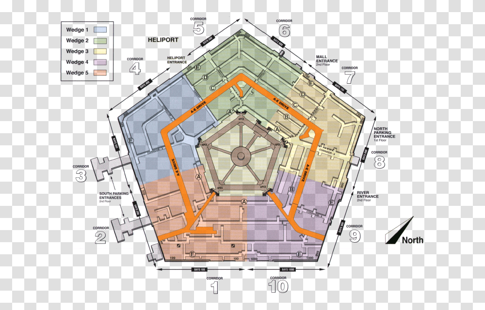 Pentagon Shape Pentagon Shape House Plan, Plot, Diagram, Construction Crane, Building Transparent Png