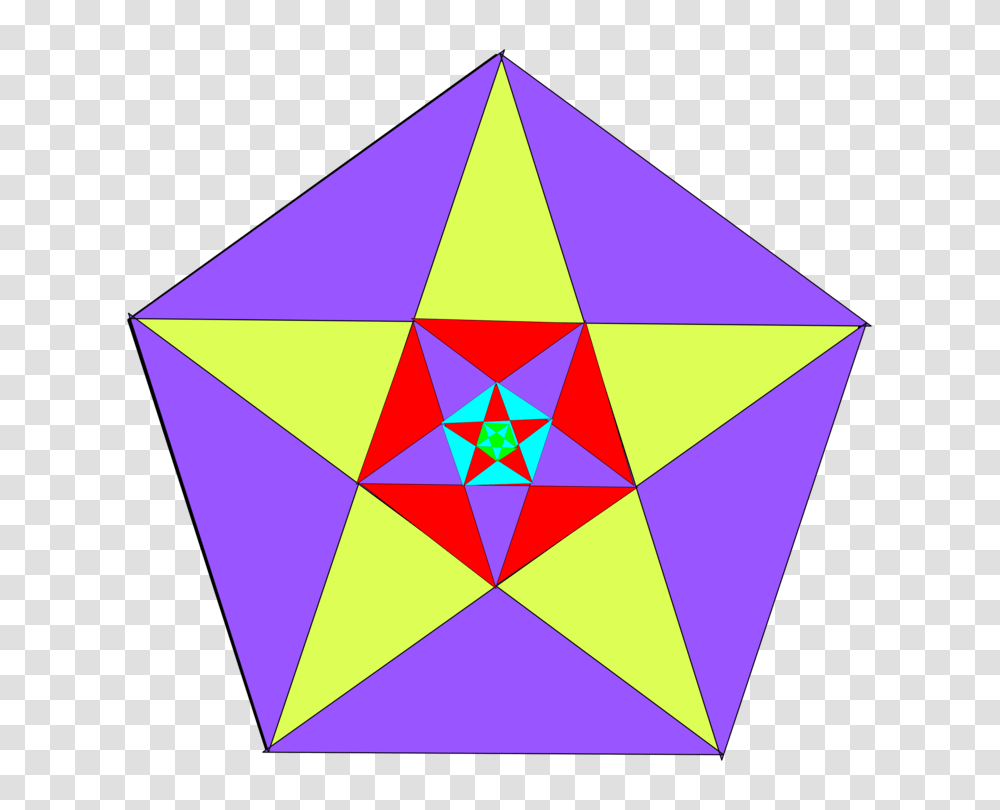 Pentagon Shape Polygon Document Mathematics, Pattern, Ornament, Star Symbol, Fractal Transparent Png