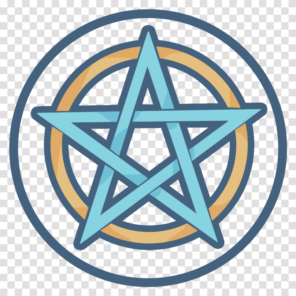 Pentagram Download Teal Star Clip Art, Star Symbol Transparent Png
