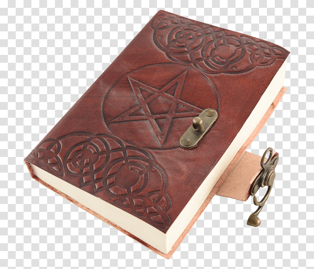 Pentagram Leather Journal If You Truly Want To Keep Wallet, Diary, Accessories, Accessory Transparent Png