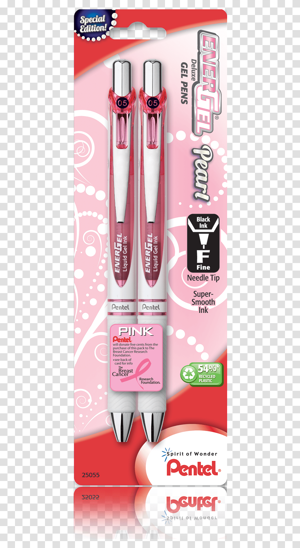 Pentel Energel 0.7 Pink, Cosmetics, Mascara Transparent Png