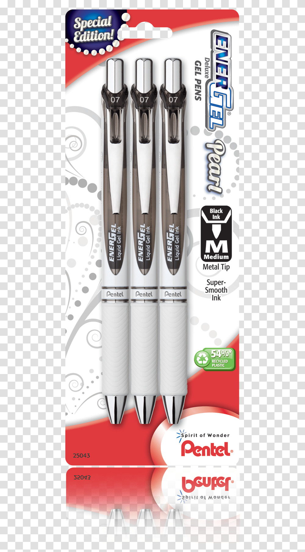 Pentel Energel Rtx Pens 0.5 Mm Medium Point Assorted, Cosmetics Transparent Png