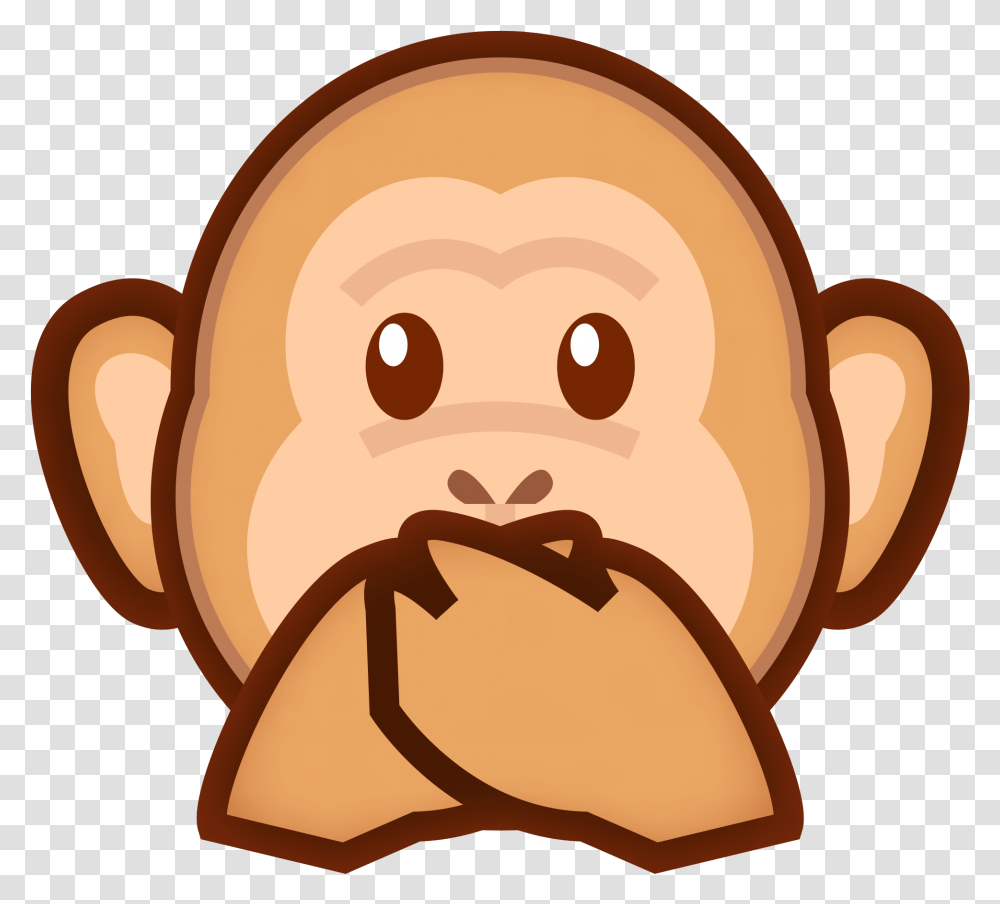 Peo Speak No Evil Monkey Speak To Evil Emoji Clipart Light Bulb Clip Art, Food, Eating, Burger Transparent Png