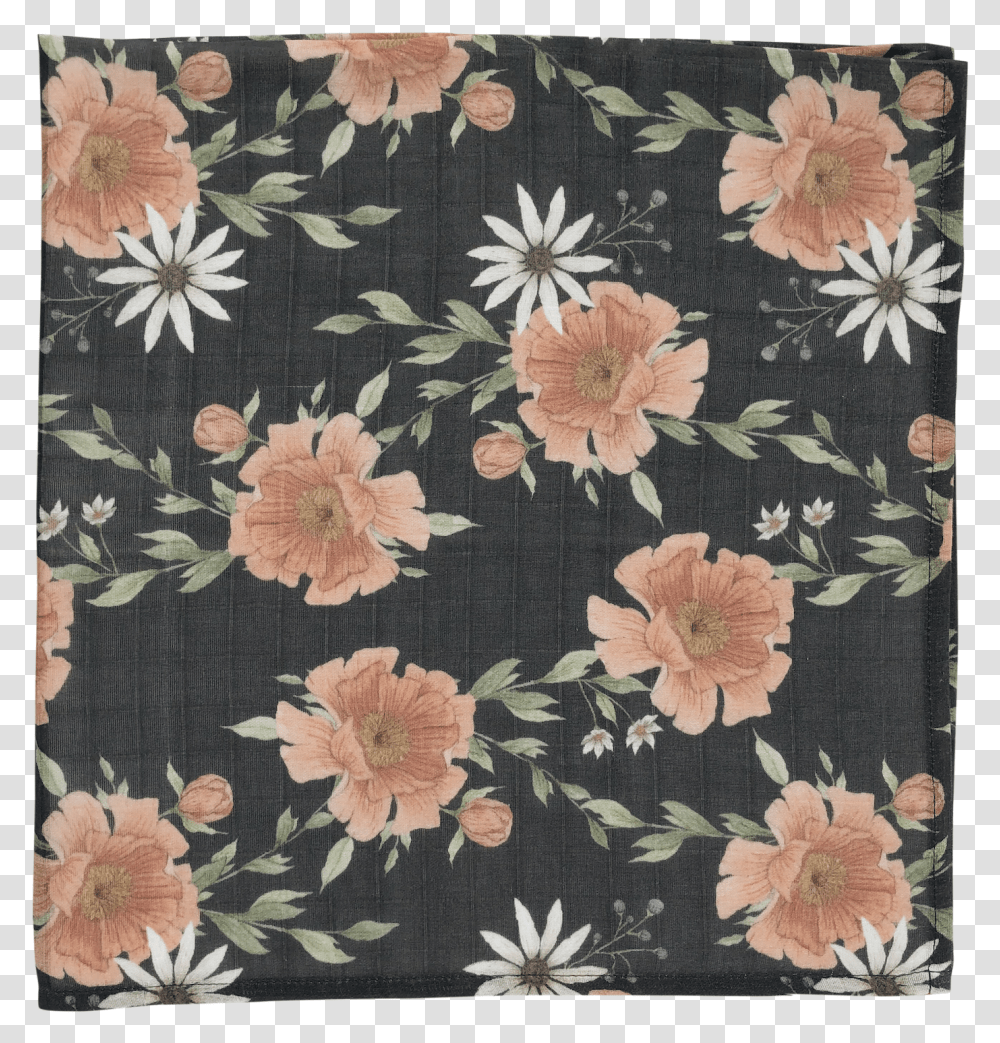 Peony Blooms Swaddle Swaddling, Rug, Quilt Transparent Png