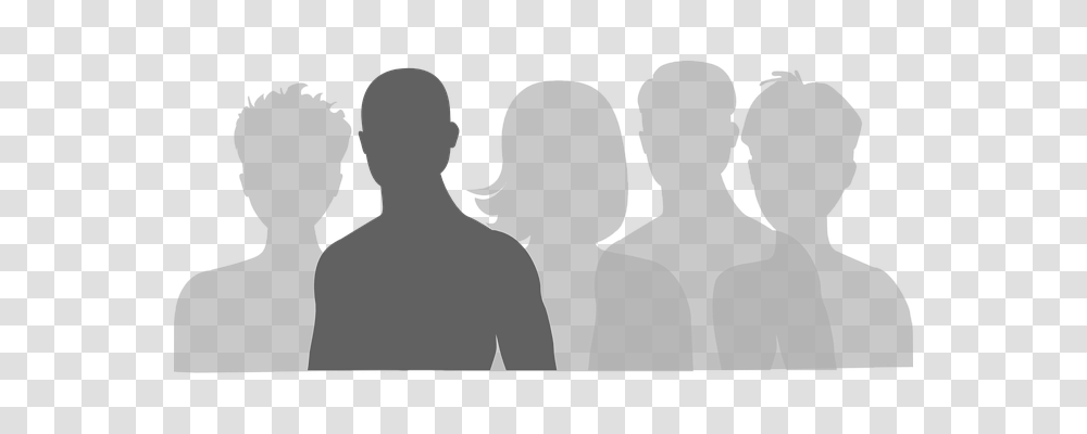 People Person, Silhouette, Back Transparent Png