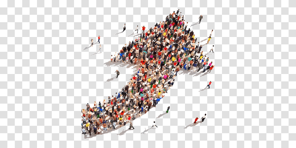 People Arrow Stickpng People Arrow, Collage, Poster, Advertisement, Crowd Transparent Png