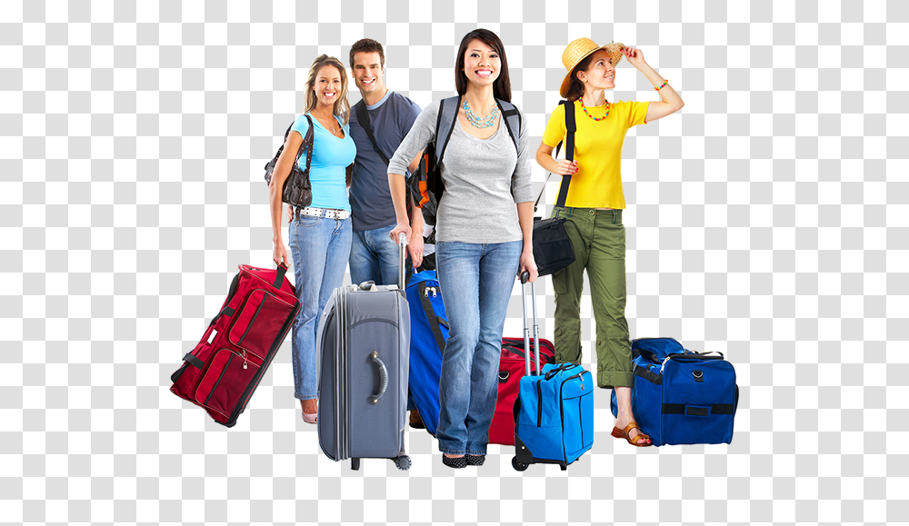 People At Airport, Person, Human, Luggage Transparent Png