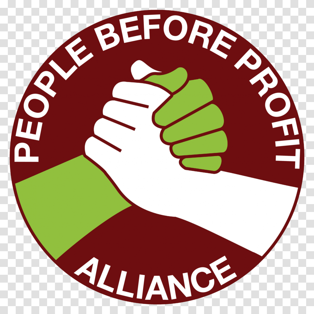 People Before Profit Alliance, Hand, Logo, Trademark Transparent Png