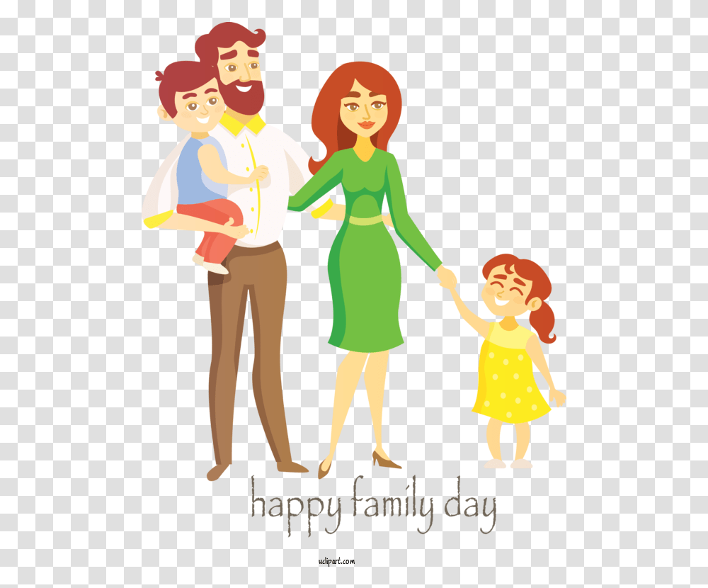 People Cartoon Fun Gesture For Family Family Clipart Conversation, Person, Human, Poster, Advertisement Transparent Png