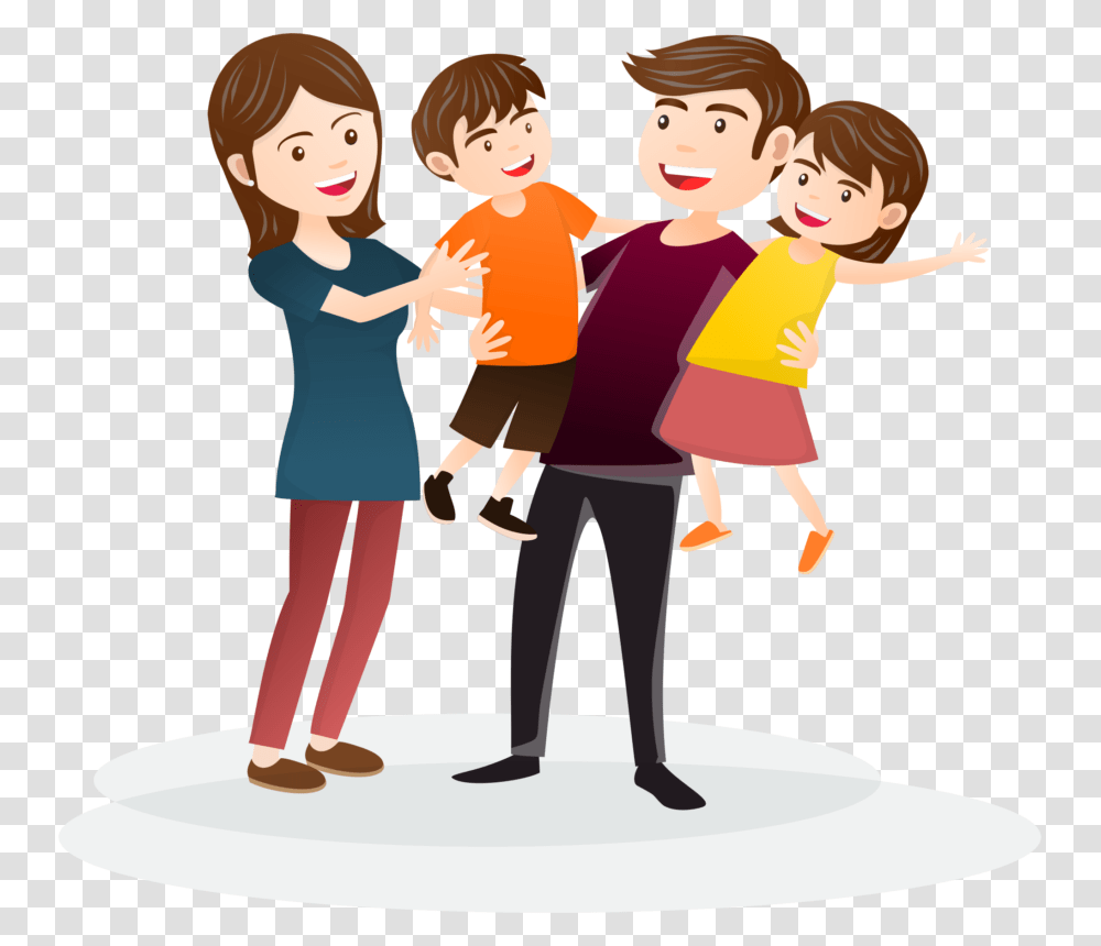 People Clip Art Family Family Clipart, Person, Human, Girl, Female Transparent Png