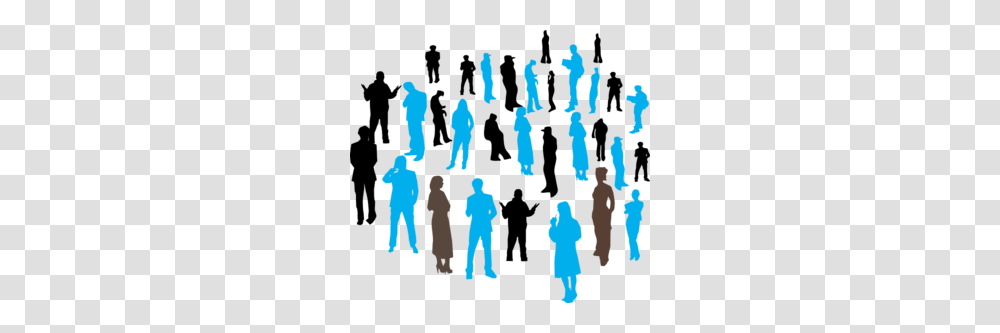 People Clip Art, Silhouette, Crowd Transparent Png